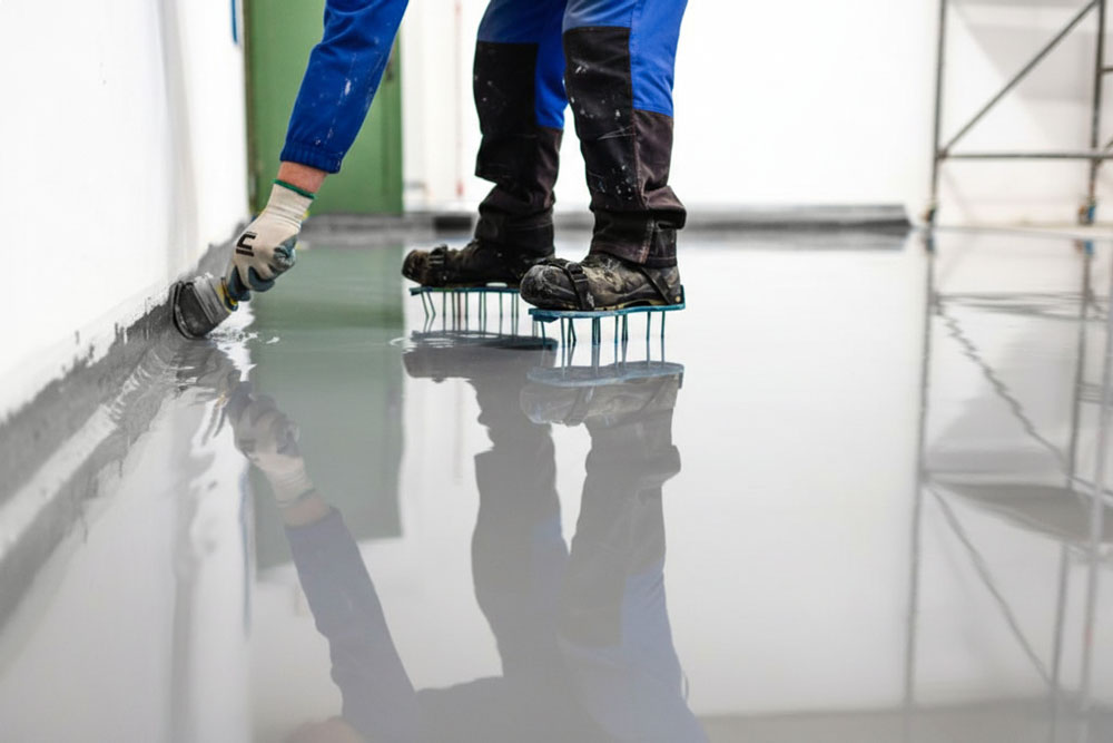 Sanierung mit Epoxidharzbeschichtung